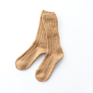 Handspun Organic Brown Cotton Socks