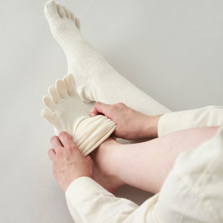 Organic "Garabo" Cotton 5-Toe Socks