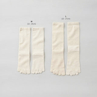 Organic "Garabo" Cotton 5-Toe Socks