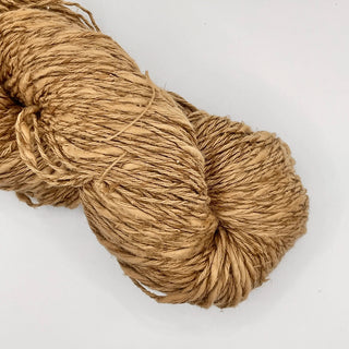 Persimmon Dyed Linen/Cotton Slub