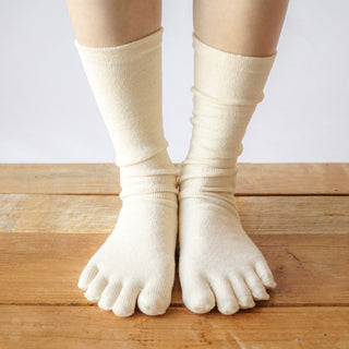 Organic "Garabo" Cotton 5-Toe Socks