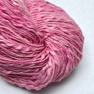 Cochineal Dyed Linen/Cotton Slub