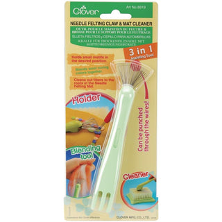 Clover Felting Needle Claw & Mat Cleaner