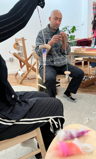 Hand-Spinning Workshop with a Drop Spindle