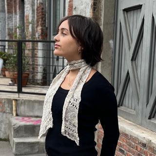 Linen Cotton Slub Scarf